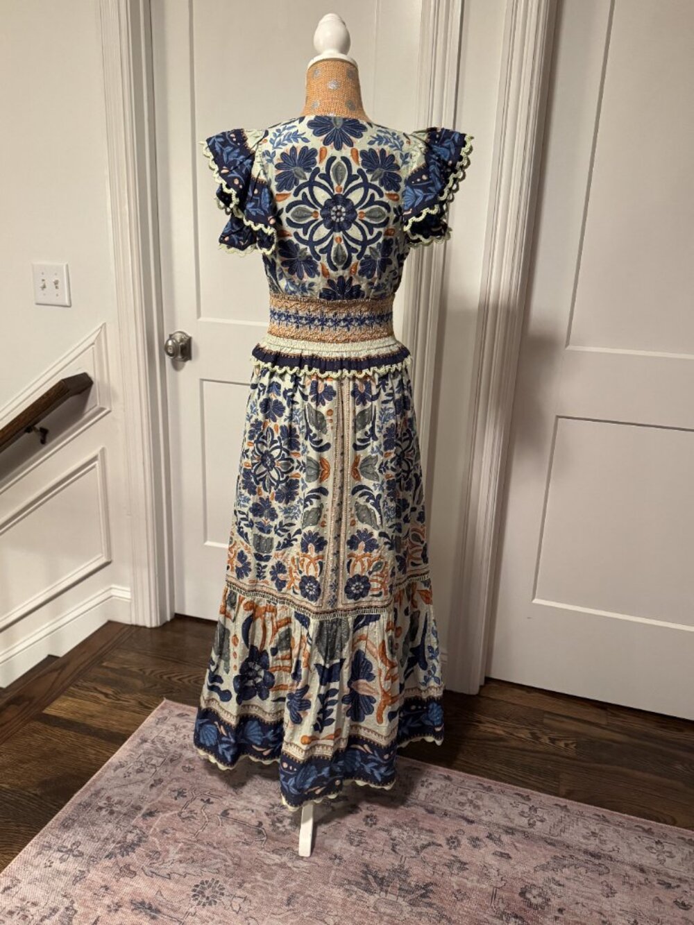 FARM Rio Ocean Tapestry Maxi Dress S - Picture 6 of 7